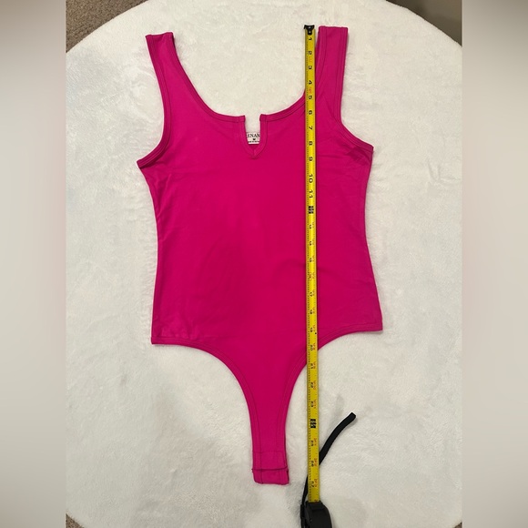 BRAND NEW Hot Pink Zenana Bodysuit - Size Medium - Picture 8 of 9